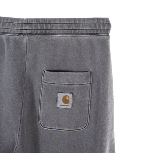 Carhartt WIP Nelson Sweat Short Black Garment Dyed I030130_89_GD Degli Uberti